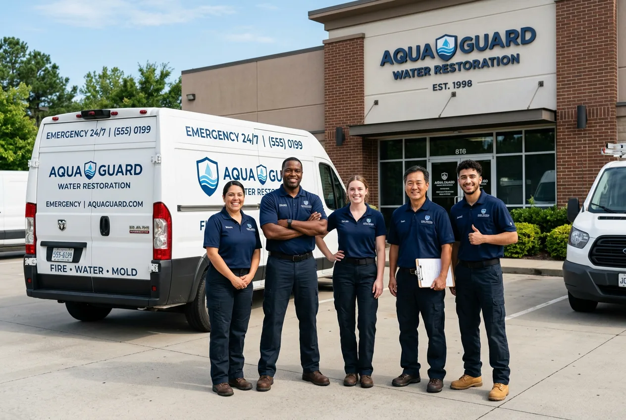 Cedar Park Water Damage Restoration professional team