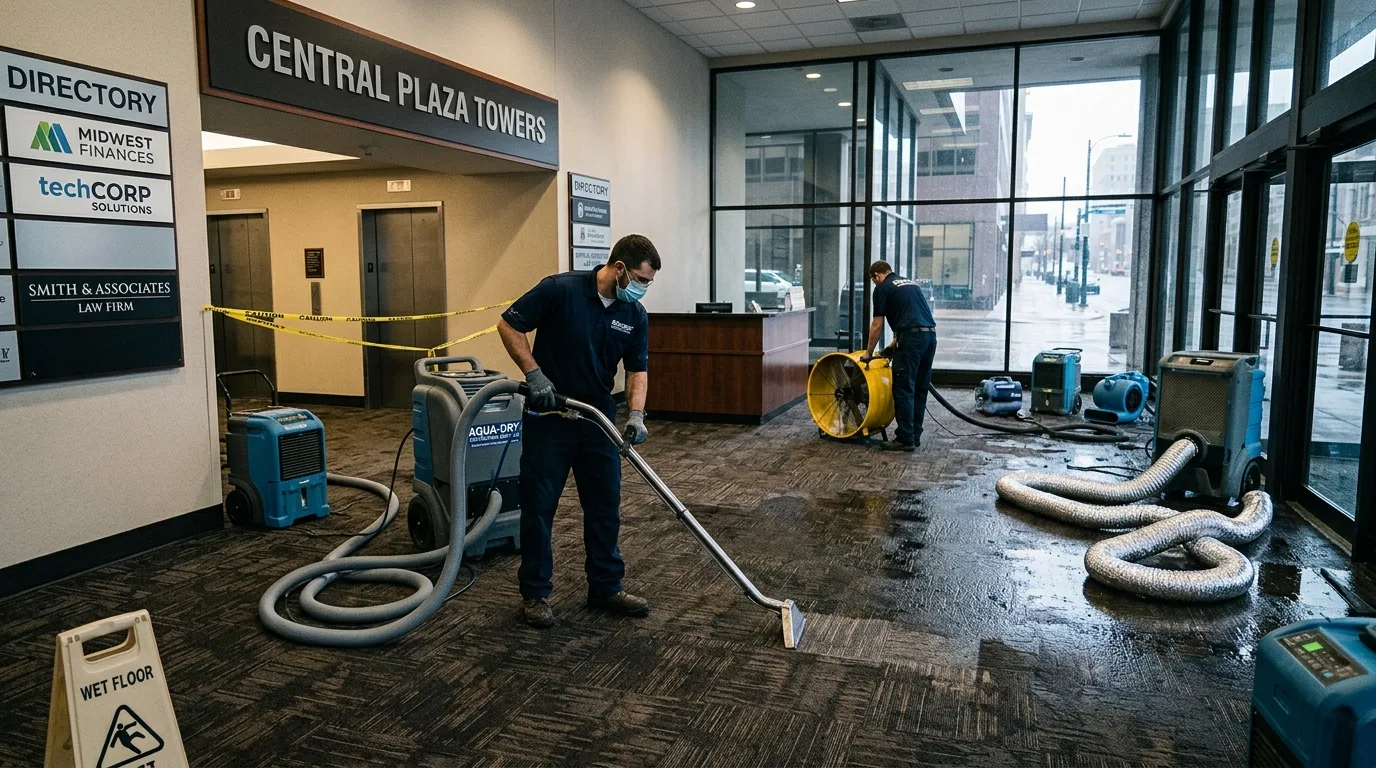 Commercial Water Damage Restoration in Cedar Park TX: What to Know